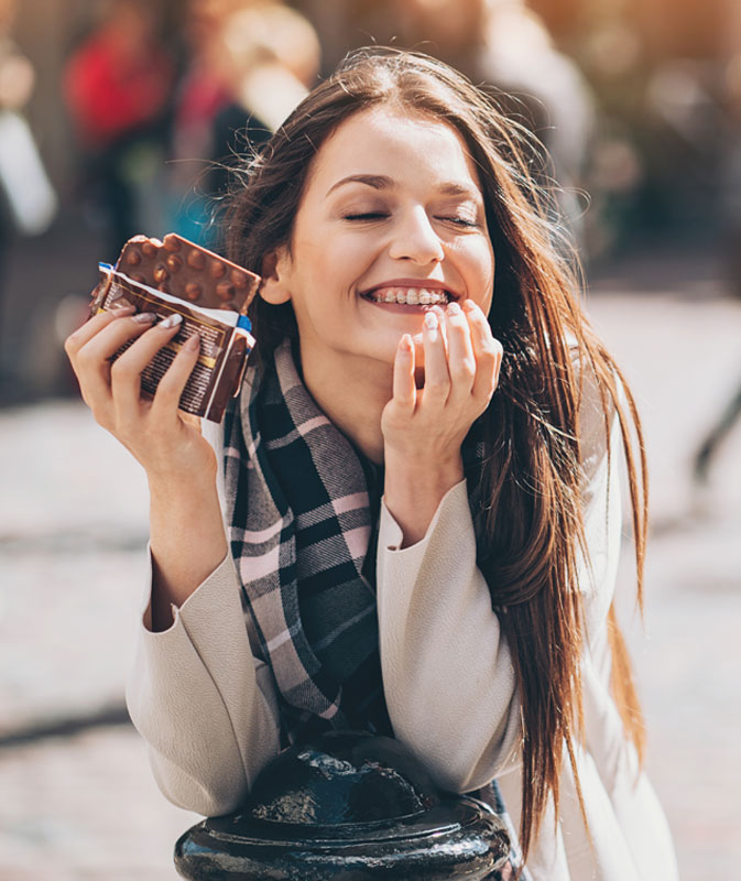 Do I have to avoid certain foods while wearing braces?